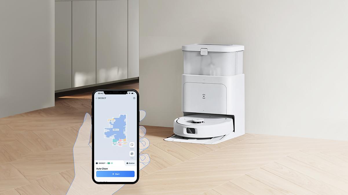 Robot hút bụi lau nhà Ecovacs N30 Pro Omni 9