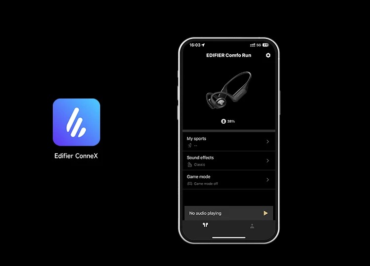tai nghe edifier comfo run 6