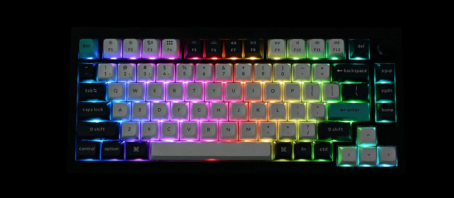 ban phim keychron q1m m4 q1 max swappable rgb backlight 5