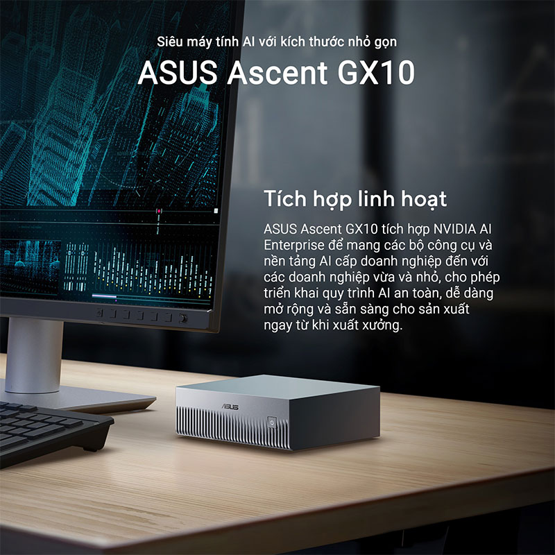bo mini pc ai asus ascent gx10 gg0036bn nvidia gb10128 gb ram1tb m2 nvme ssd pcan0038 3