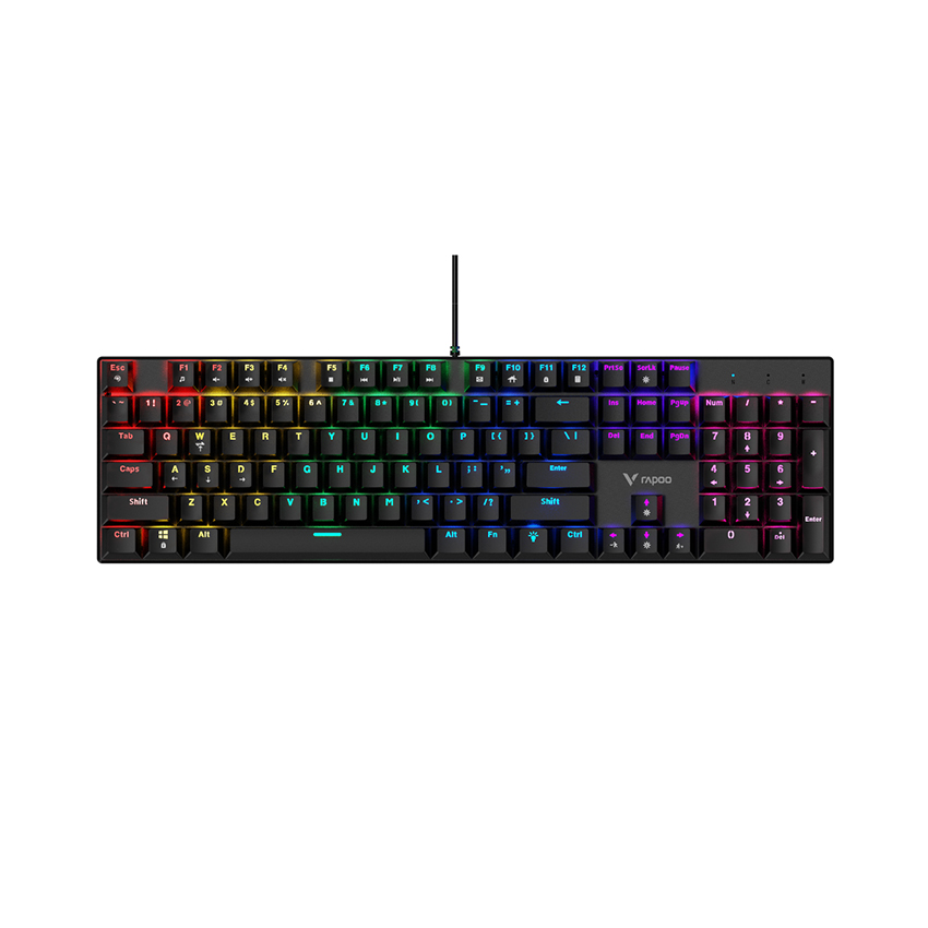 ban phim co rapoo gk500 blue switch 1