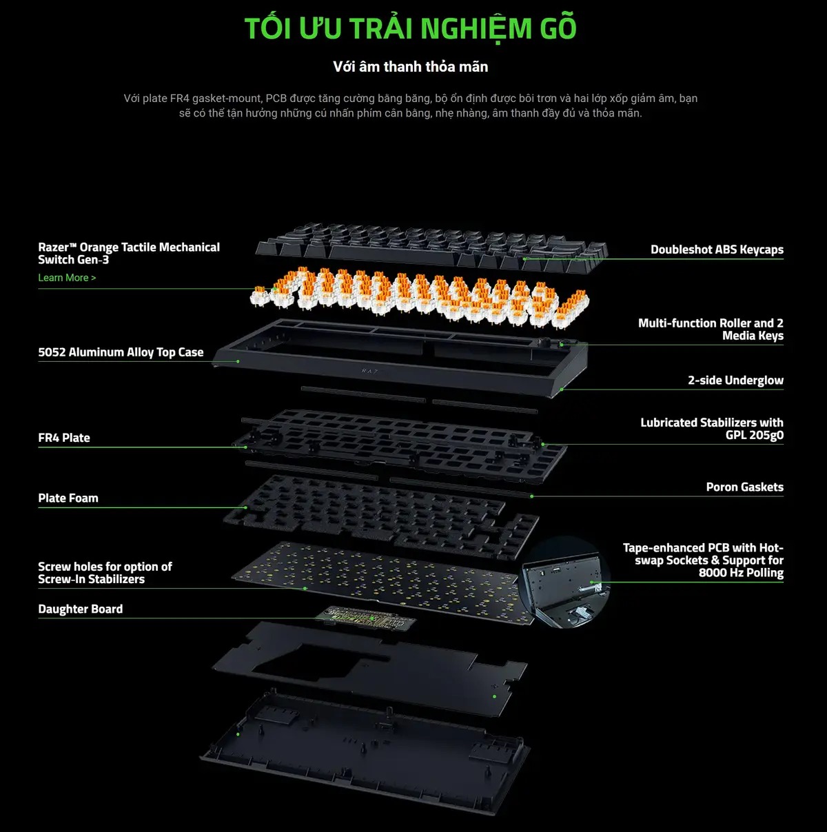 ban phim razer blackwidow v4 75 5