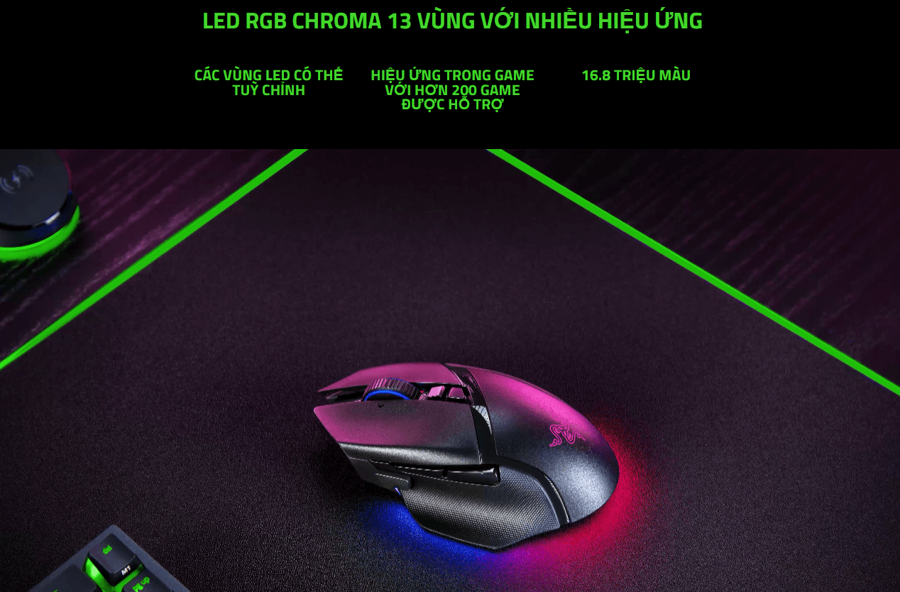 chuot razer basilisk v3 pro 35k phantom white edition merz0173 2
