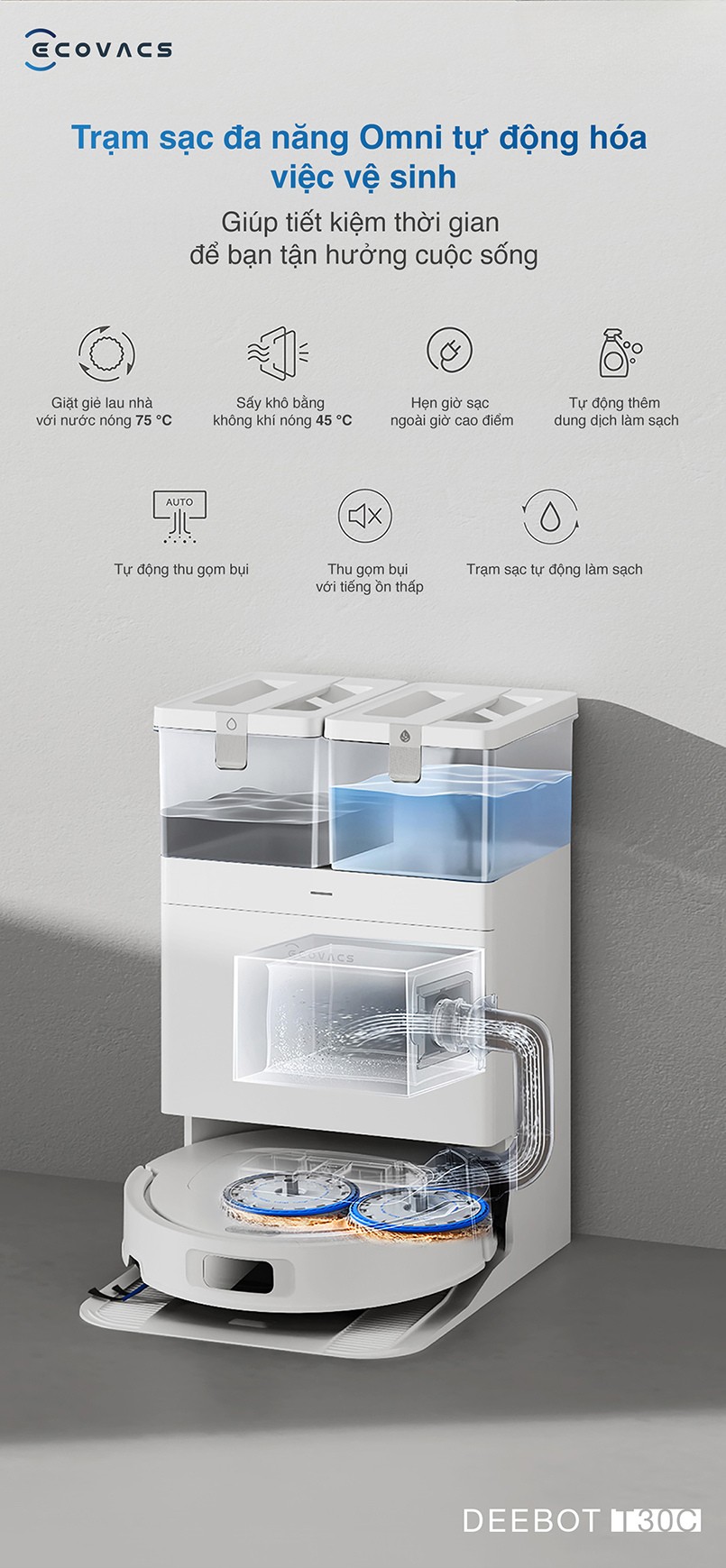 robot hut bui lau nha ecovacs ecovacs t30c 2