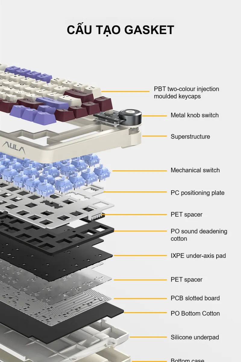 ban phim co gaming aula au75 3