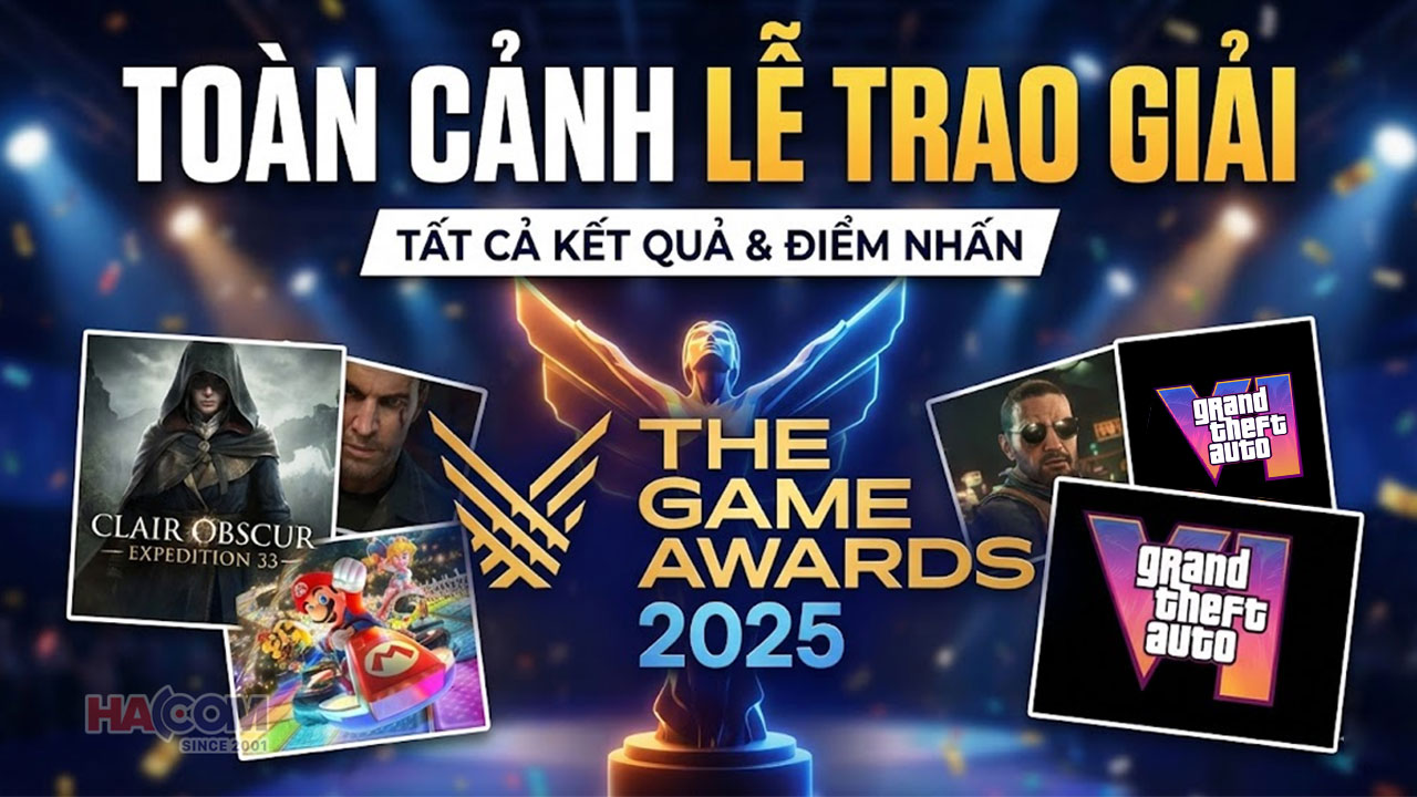 toan canh le trao giai game of the year 2025