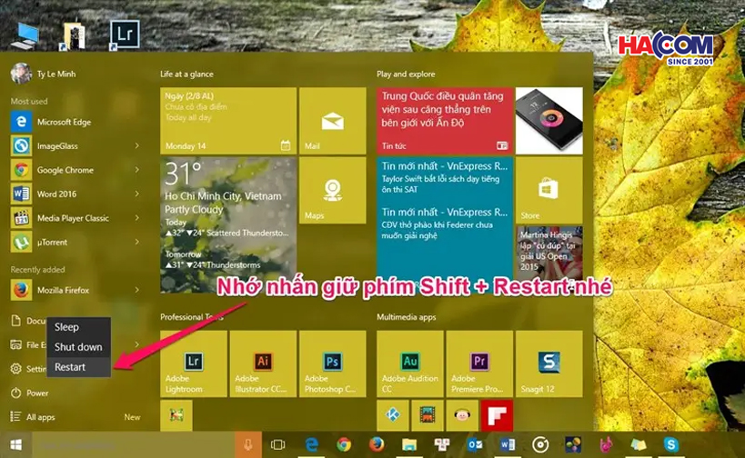 cach vao safe mode tren windows 10 hacom 6
