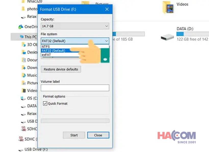 huong dan cai win 10 bang usb hacom 2