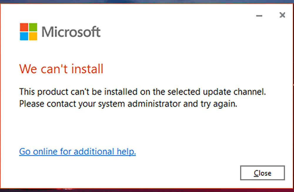 sua loi something went wrong khi cai office hacom 5