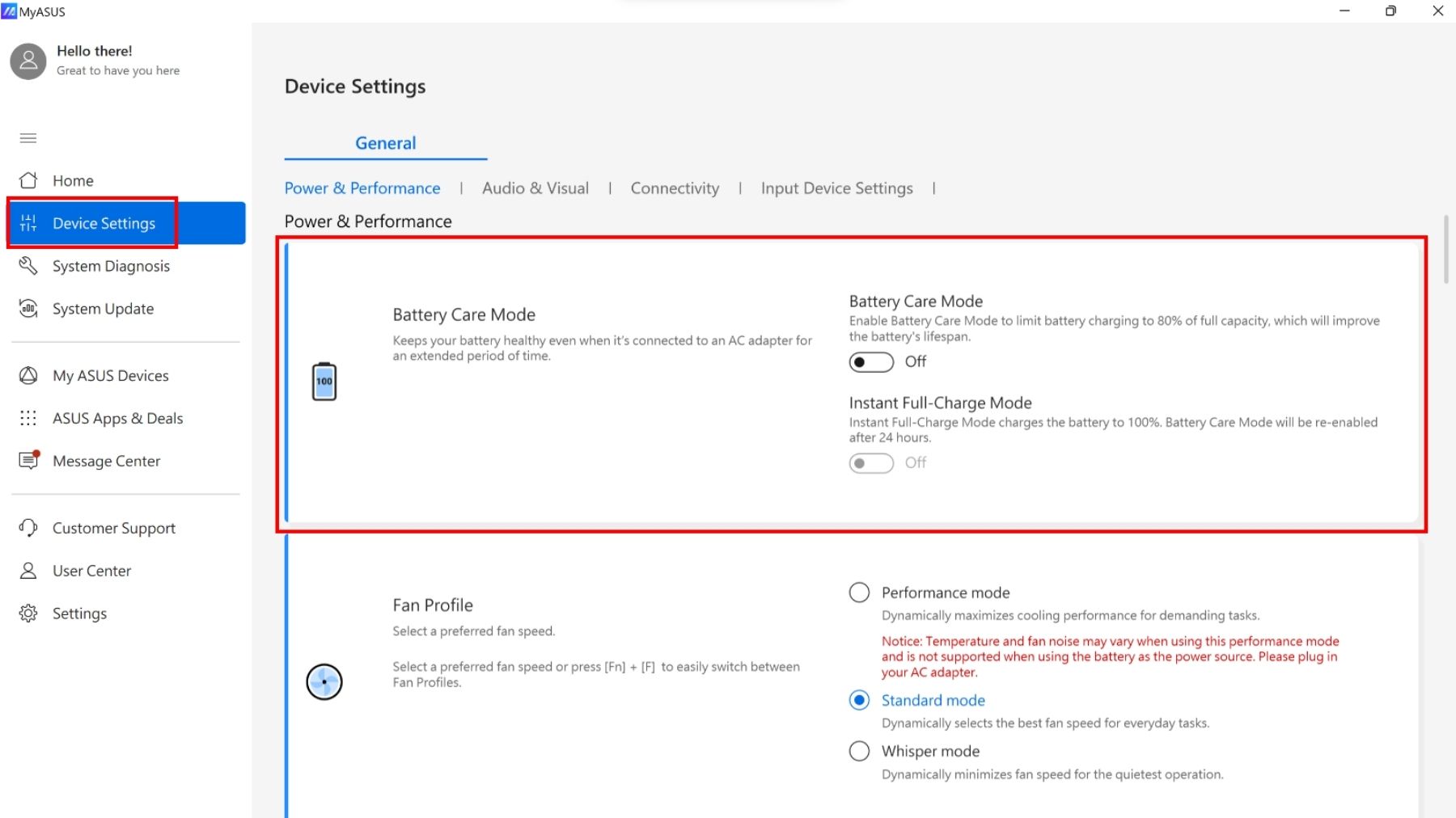 cham soc pin may tinh xach tay my asus