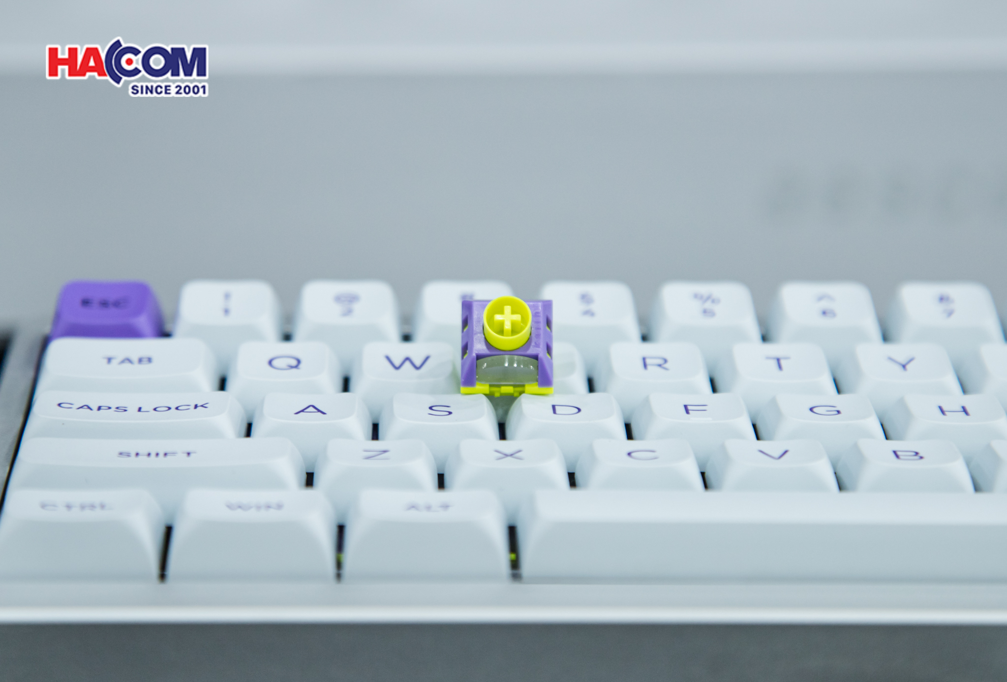 ban phim rapid trigger aesco a67 mau xam 0013