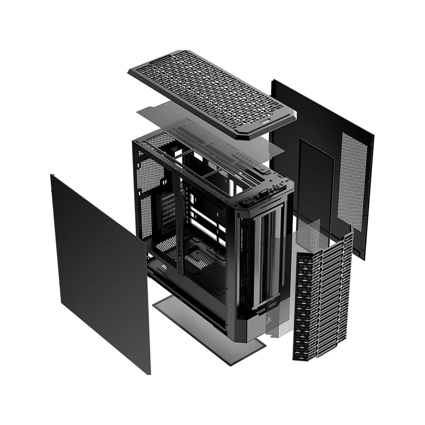 Vỏ Case SEGOTEP Aeris WS1 Ultra (eATX/0 fan) - Hình 6