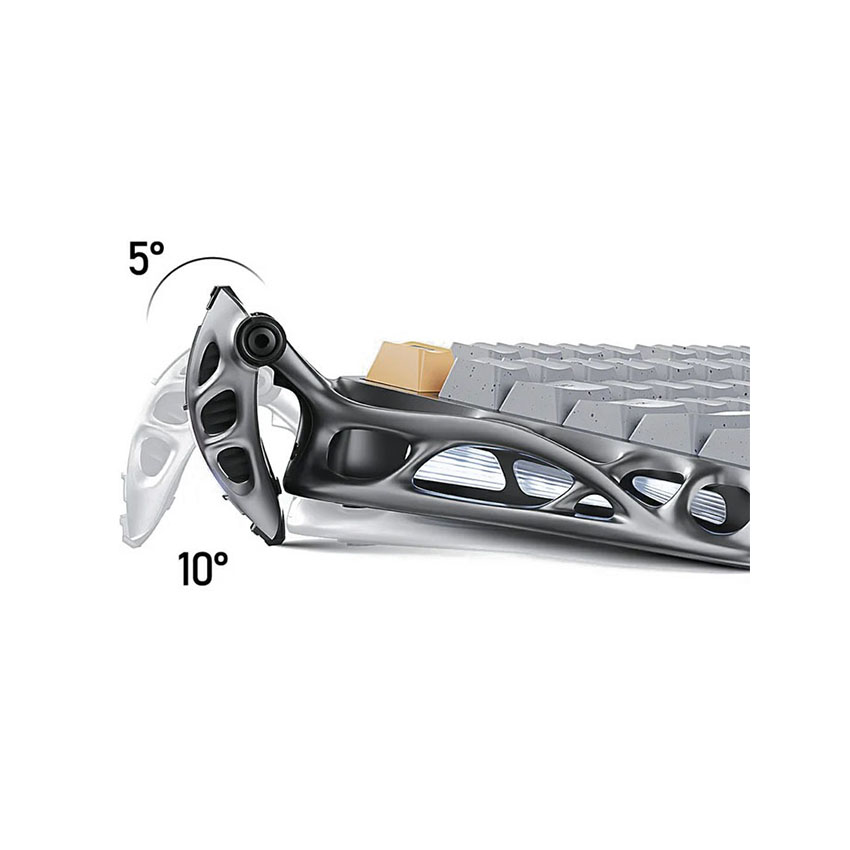 Bàn phím GravaStar Mercury K1 Pro (Interstellar Silver) - Hình 2