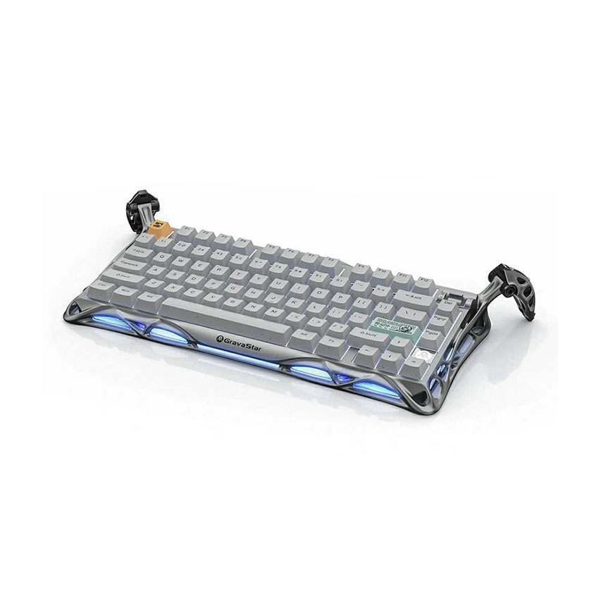 Bàn phím GravaStar Mercury K1 Pro (Interstellar Silver) - Hình 4