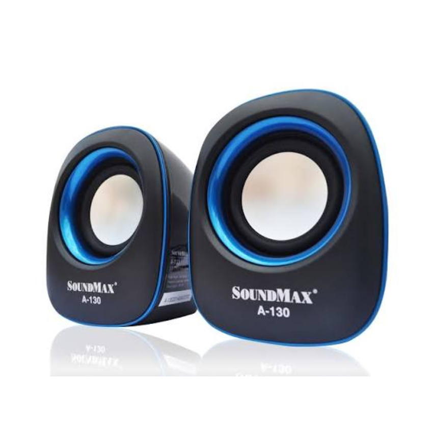 Loa vi tính Bluetooth Soundmax 2.0 A130 - Màu Xanh chính hãng