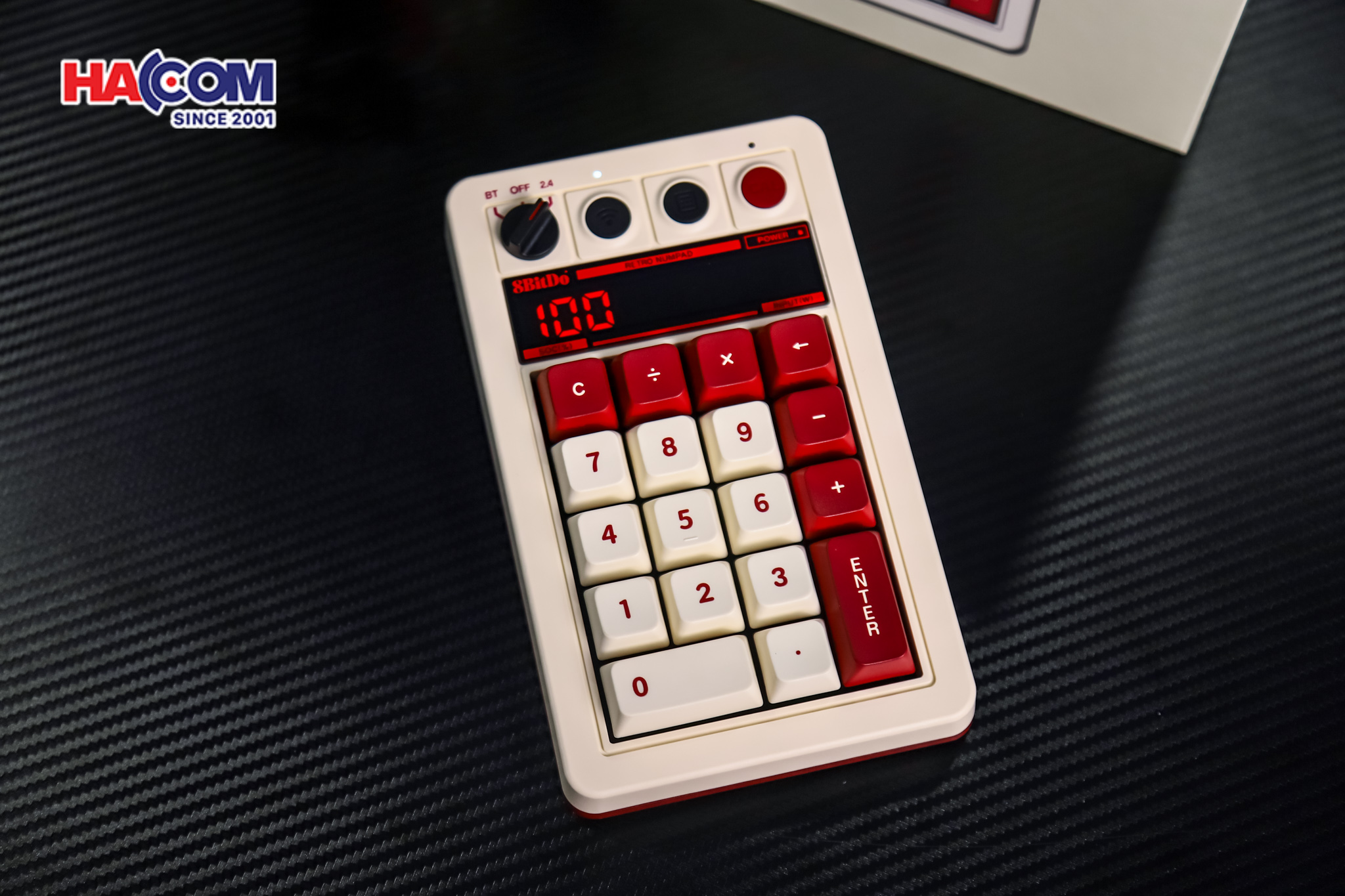 Bàn phím 8BitDo Retro 18 Mechanical Numpad - Fami Edition 11