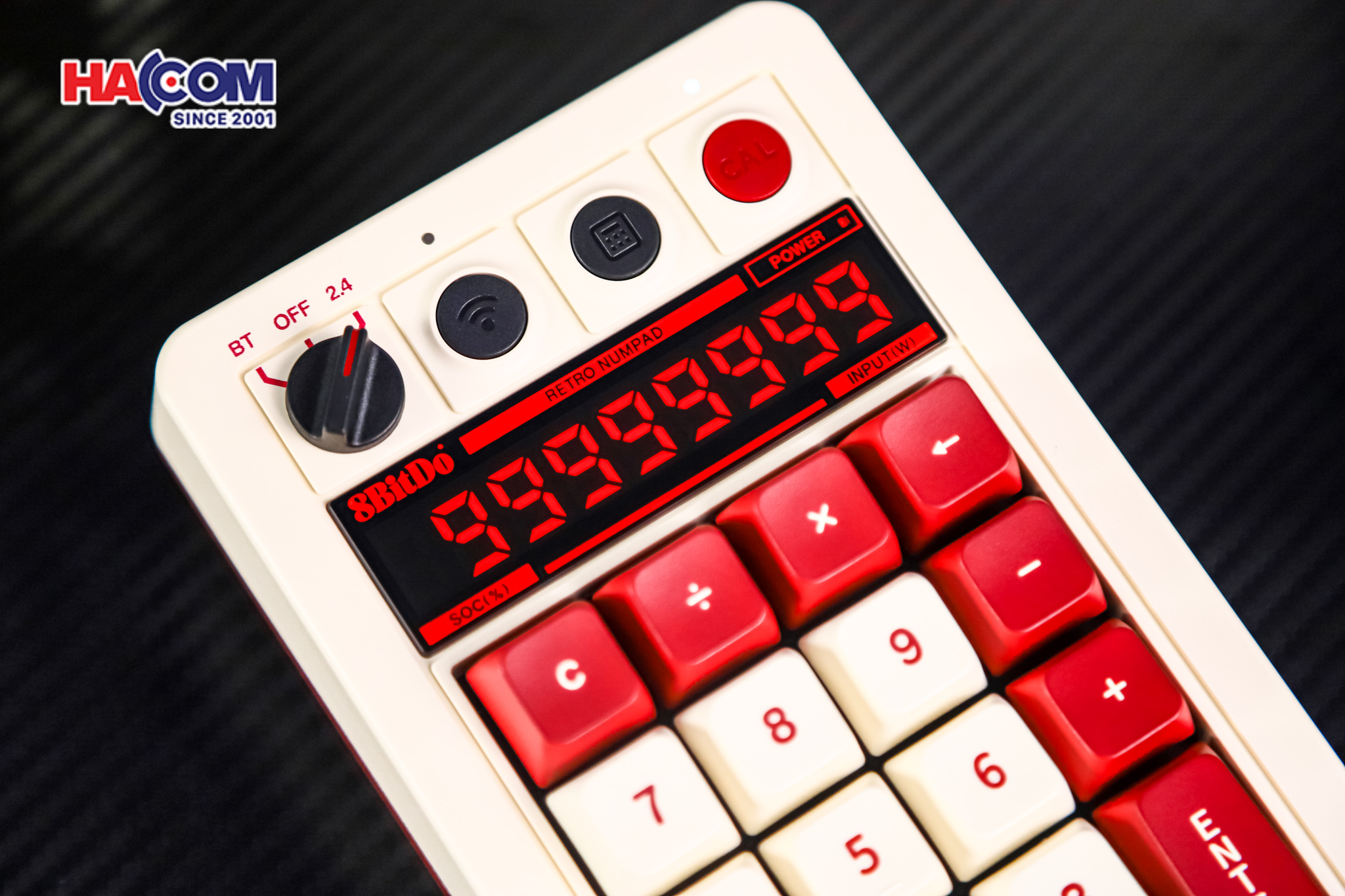 Bàn phím 8BitDo Retro 18 Mechanical Numpad - Fami Edition 12