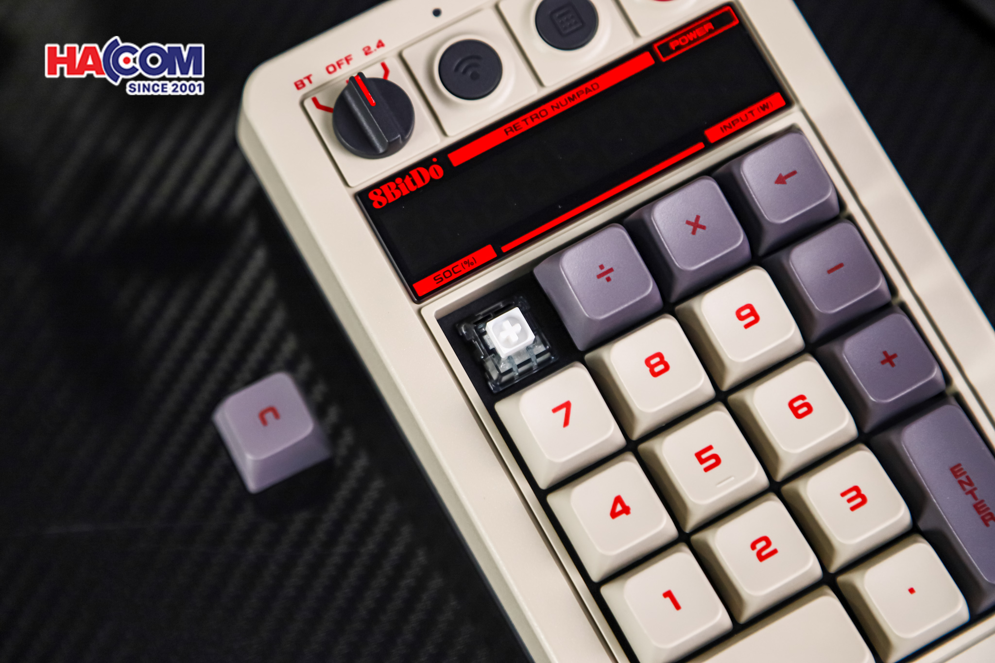 Bàn phím 8BitDo Retro 18 Mechanical Numpad - N Edition 17