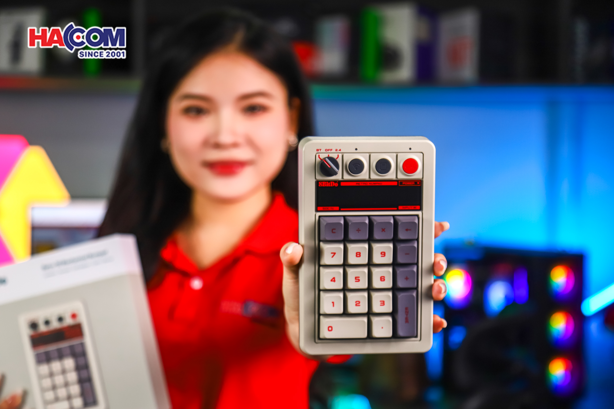 Bàn phím 8BitDo Retro 18 Mechanical Numpad - N Edition 5