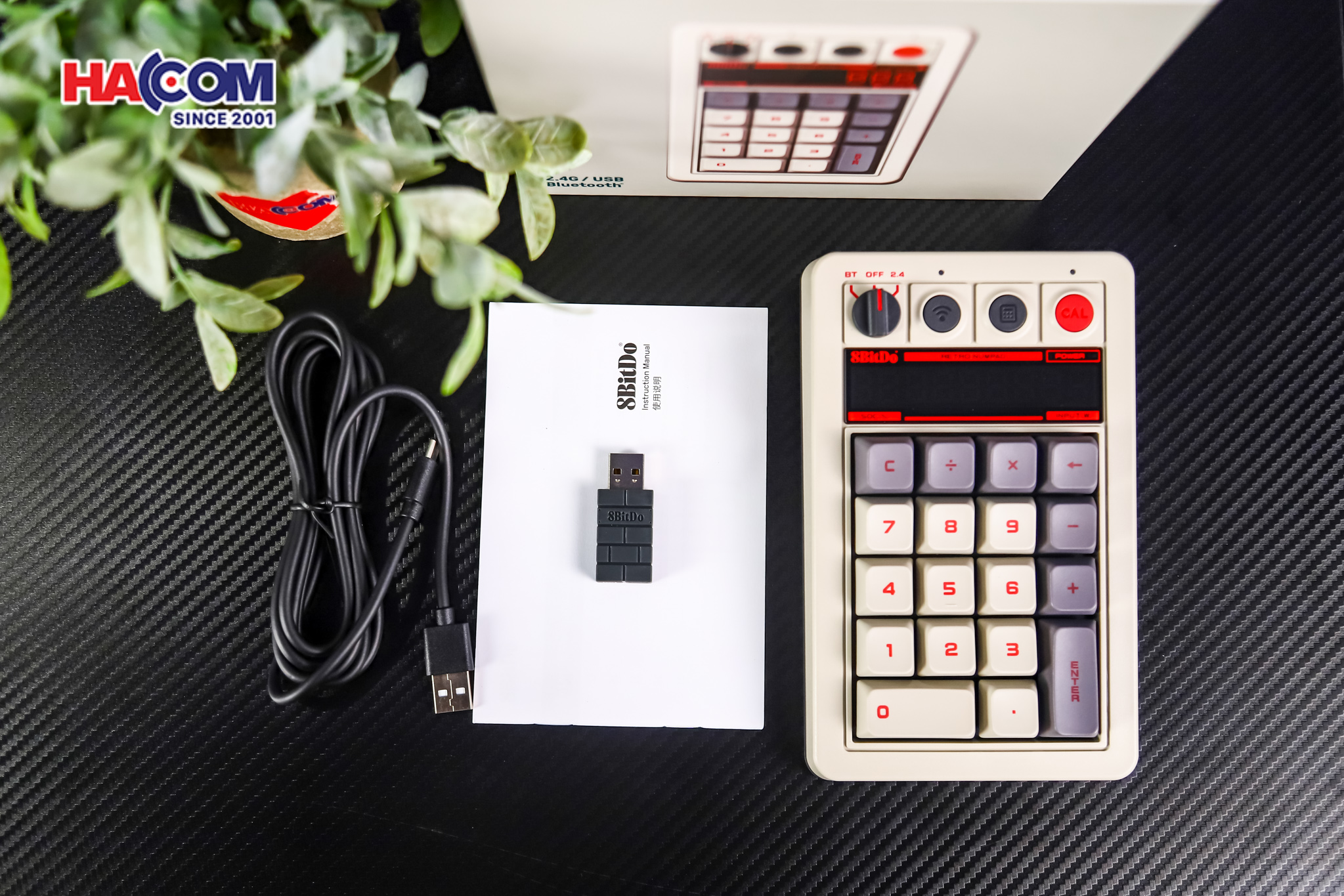 Bàn phím 8BitDo Retro 18 Mechanical Numpad - N Edition 10