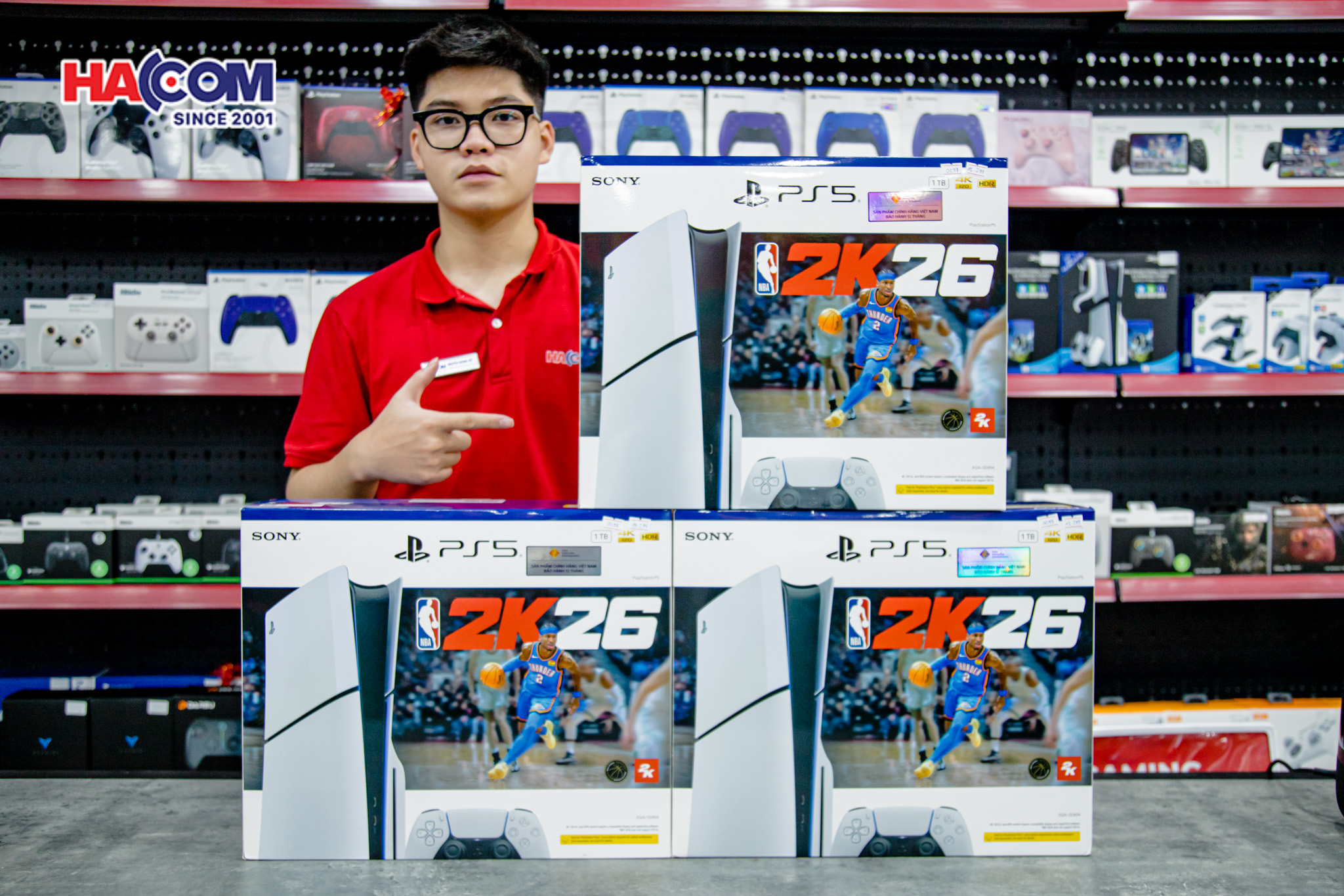 Máy Chơi Game Sony Playstation 5 (PS5) Slim Console - NBA 2K26 Bundle ASIA-00494 5