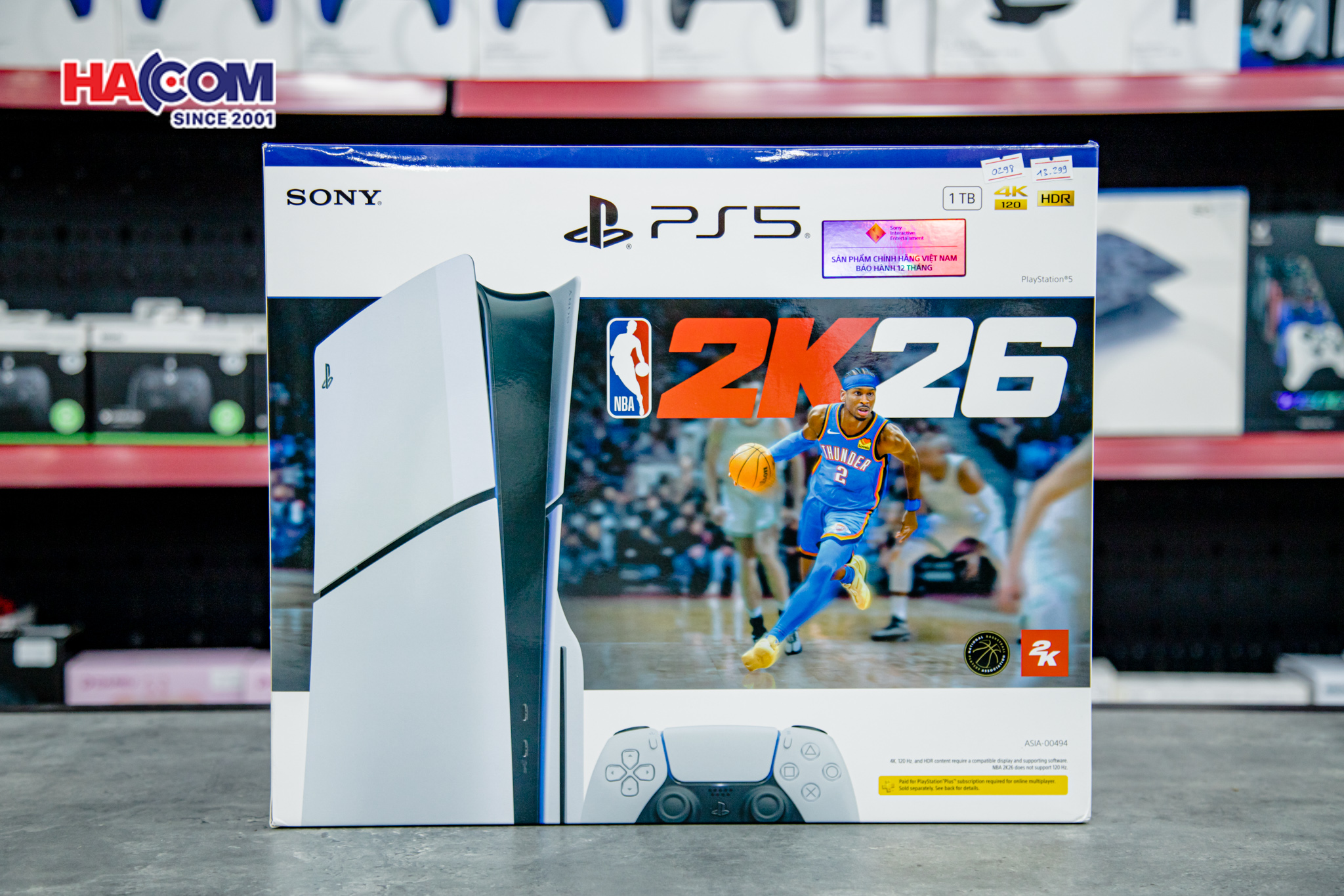 Máy Chơi Game Sony Playstation 5 (PS5) Slim Console - NBA 2K26 Bundle ASIA-00494 6