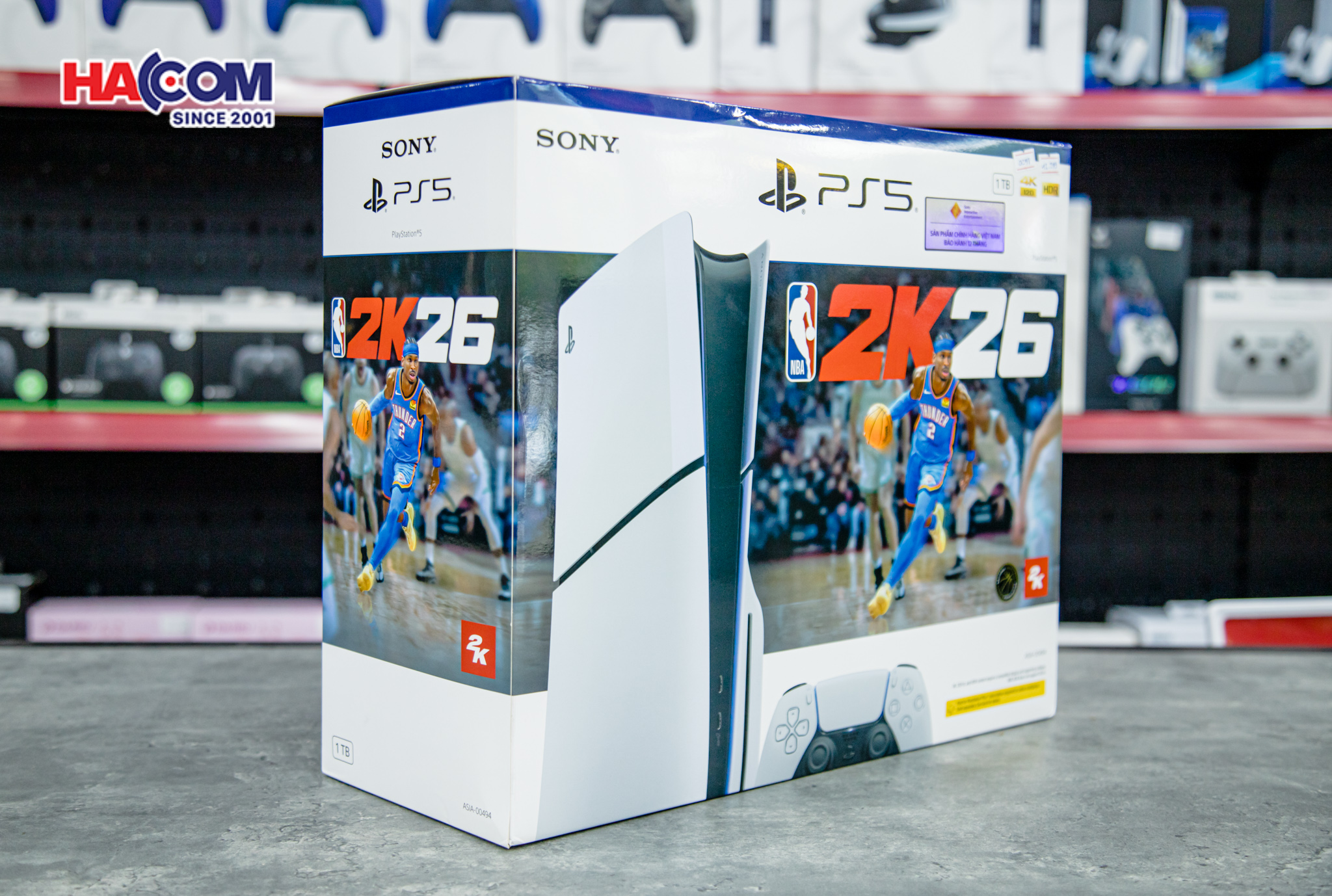 Máy Chơi Game Sony Playstation 5 (PS5) Slim Console - NBA 2K26 Bundle ASIA-00494 9