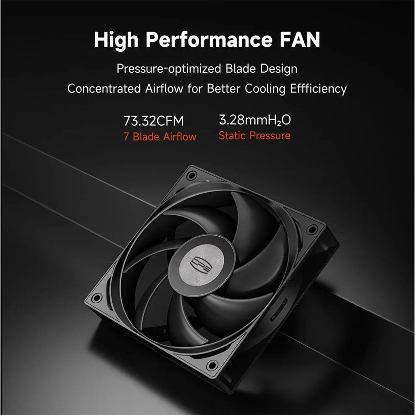 Tản nhiệt khí PC COOLER RT620 Digital BK Black 1