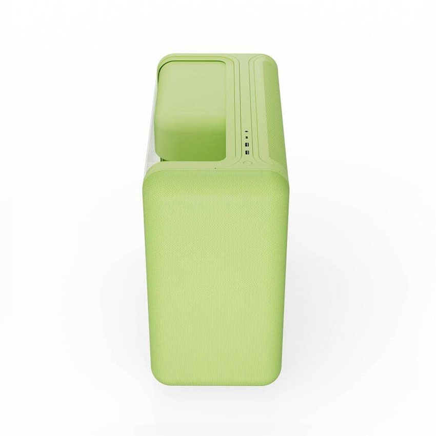 Vỏ case HYTE X50 Matcha Milk (eATX/0 Fan) 9