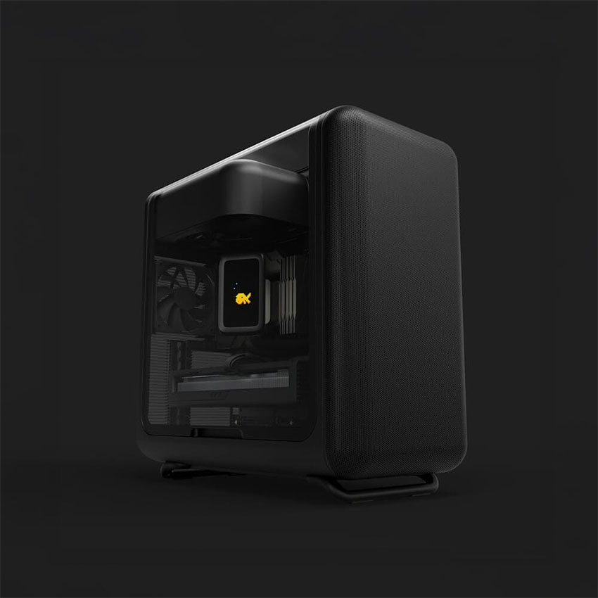 Vỏ case HYTE X50 Pitch Black (eATX/0 Fan) 1