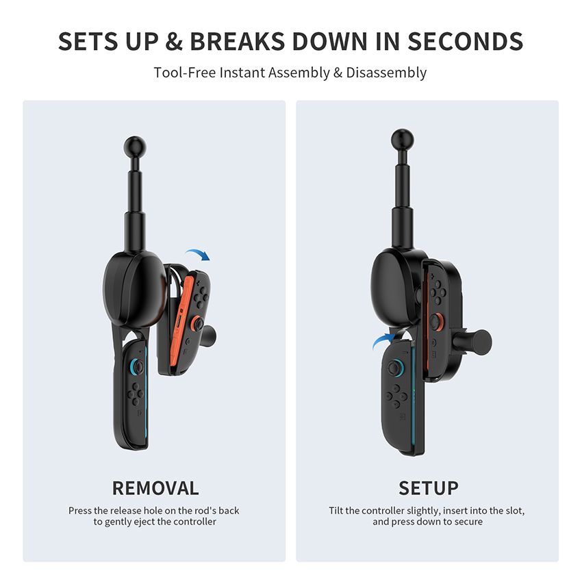 Cần câu cá for Nintendo Switch 2 JYS-NS2285 4