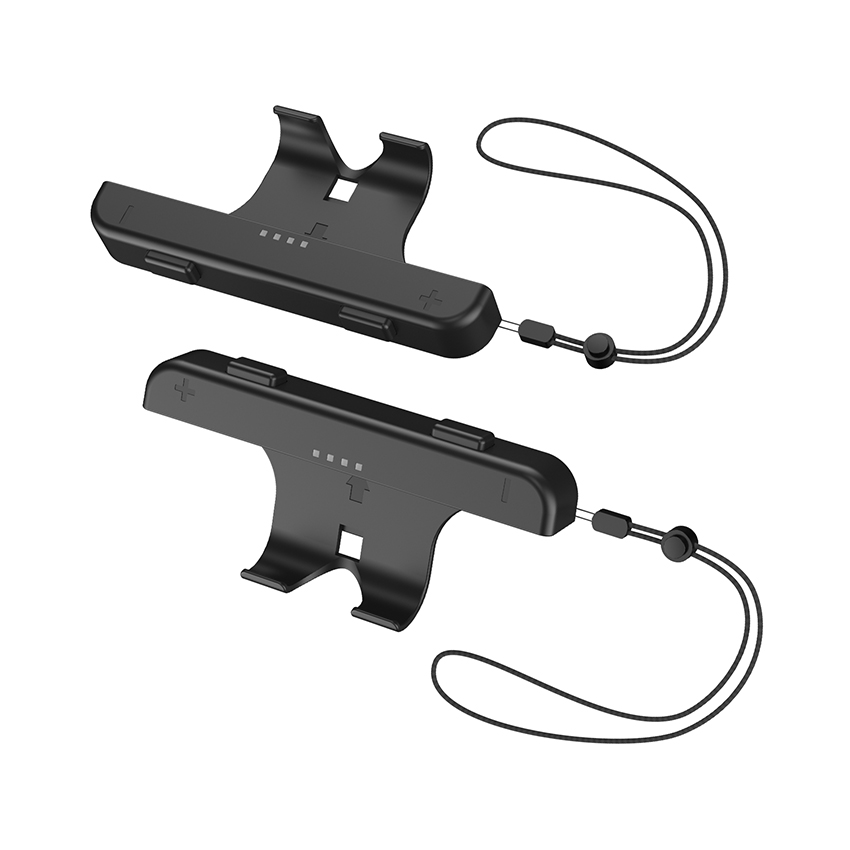 Vỏ tay cầm có dây đeo Hand grip with strap for Switch 2 Joy-Con màu đen JYS-NS2280 1