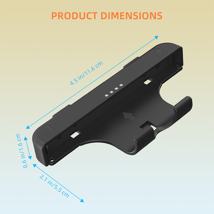 Vỏ tay cầm có dây đeo Hand grip with strap for Switch 2 Joy-Con màu đen JYS-NS2280 2