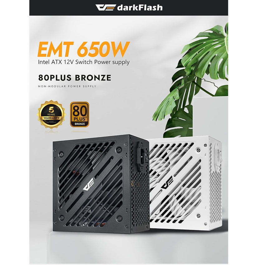 Nguồn máy tính DARKFLASH EMT 650W (80 Plus Bronze) 2