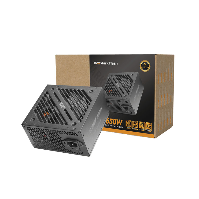 Nguồn máy tính DARKFLASH EMT 650W (80 Plus Bronze)