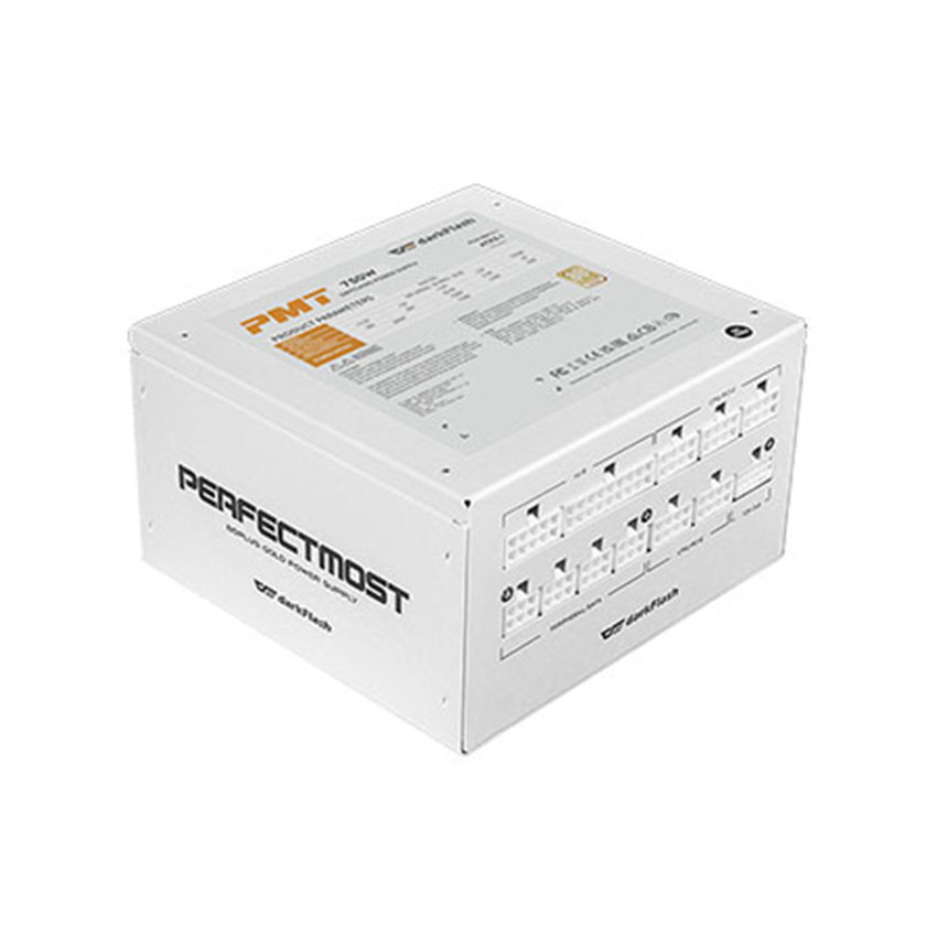 Nguồn máy tính DARKFLASH PMT750 GOLD - 750W White (80 Plus GoldATX3.1PCI-e 5.1Full Modular) 1