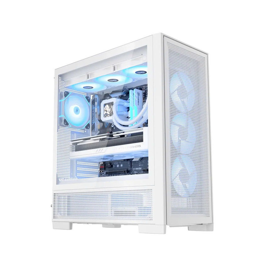 Vỏ case DARKFLASH AIR NOVA - White (ATX/3 fan)