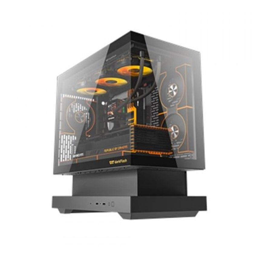 Vỏ case DARKFLASH F1 - Black (mATX/0 fan) 6