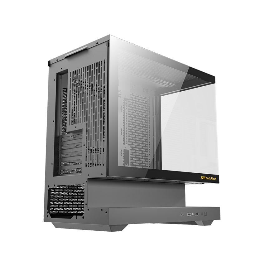 Vỏ case DARKFLASH F1 - Black (mATX/0 fan) 4