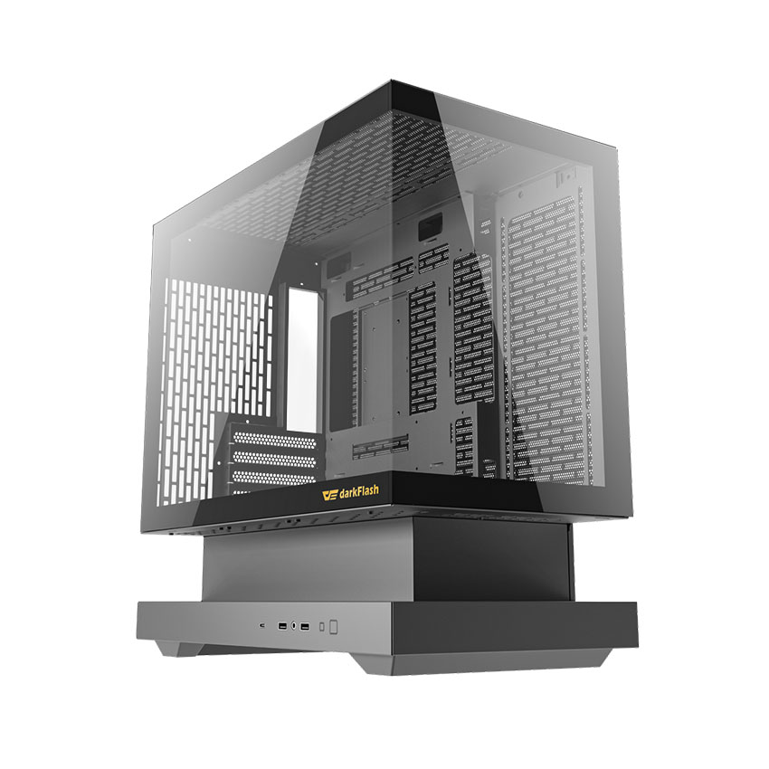 Vỏ case DARKFLASH F1 - Black (mATX/0 fan)