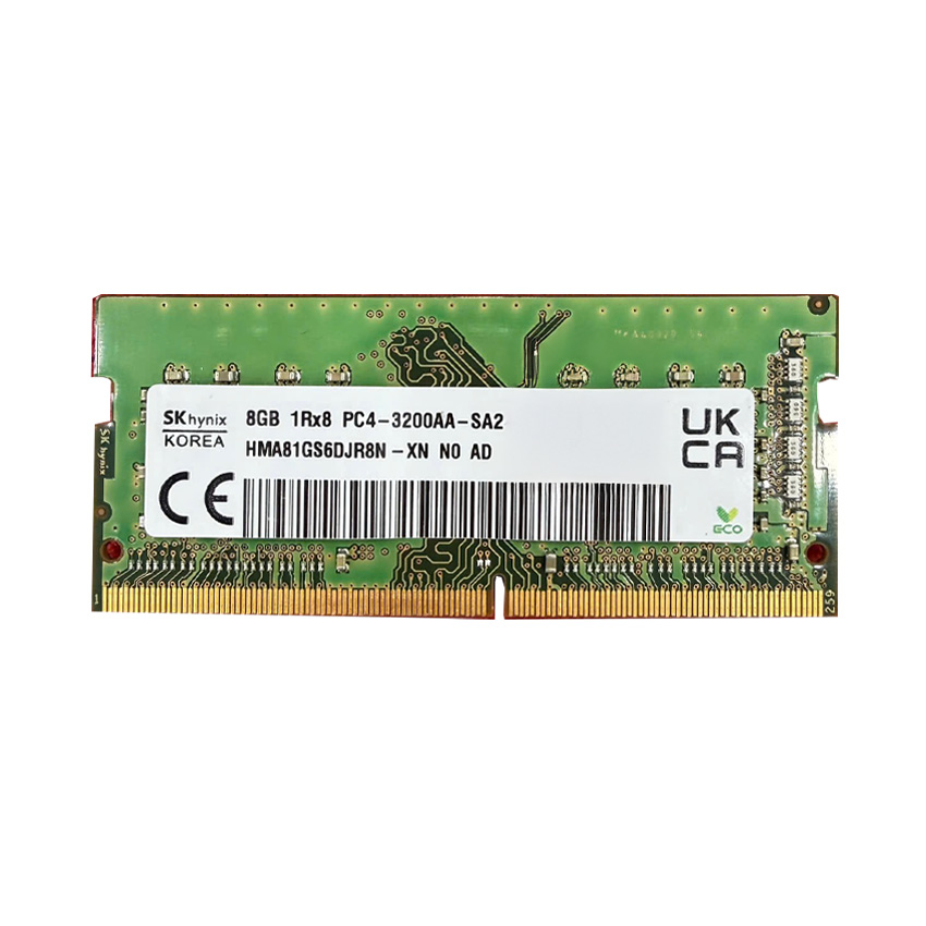RAM Laptop Hynix 8GB DDR4 3200MHz - Cũ đẹp (Tray)