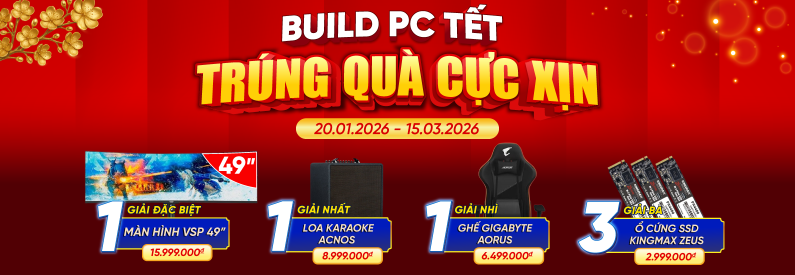 Image buildpc vòng quay năm mới pc đón tết chiến game chấp hết