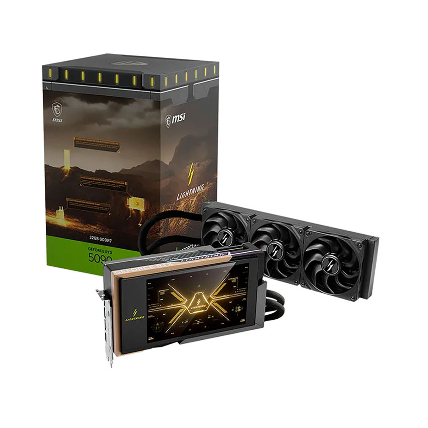 Card màn hình MSI RTX 5090 LIGHTNING Z 32GB GDDR7