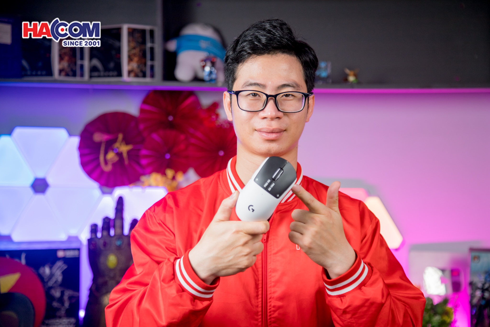 Chuột Gaming không dây Logitech Pro X2 Superstrike (910-007778) - Hình 4