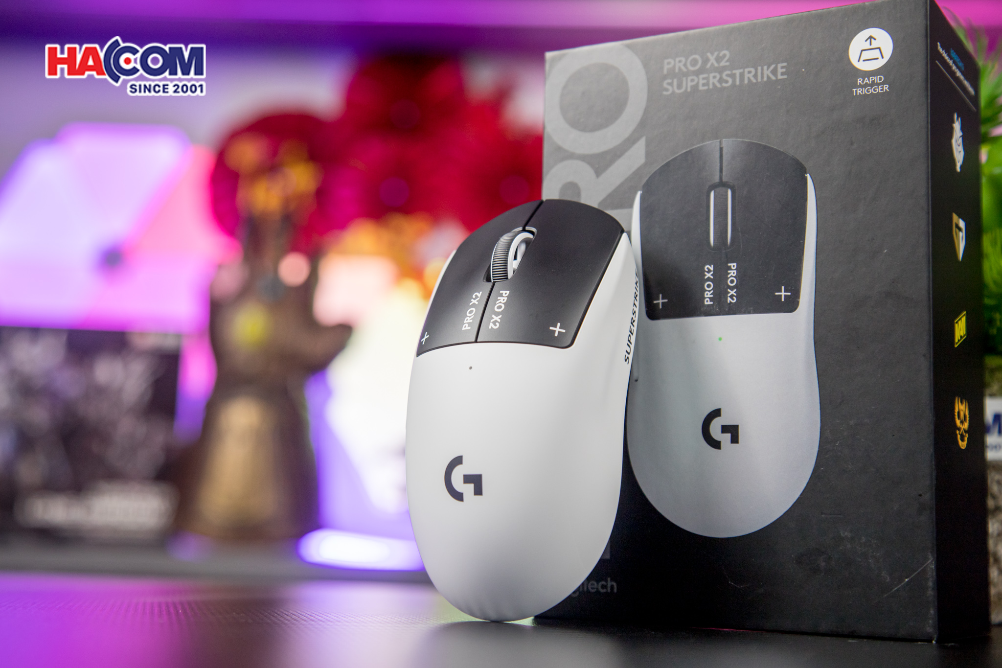 Chuột Gaming không dây Logitech Pro X2 Superstrike (910-007778) - Hình 7