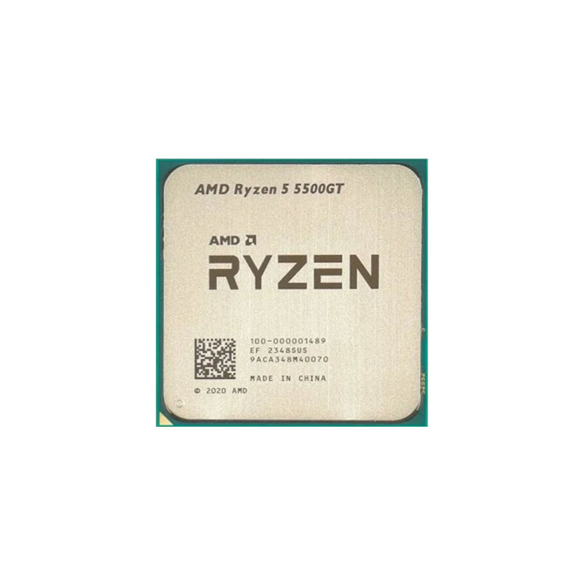 CPU AMD Ryzen 5 5500GT (4.4 GHz Upto 3.6 GHz / 19MB / 6 Cores, 12 Threads / Socket AM4)-(Tray chính hãng kèm tản nhiệt) chính hãng