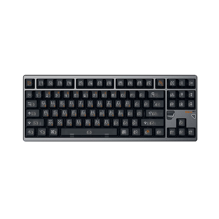 Bàn phím Gaming ATK Hex80 , Switch Owlab Ti - Grey