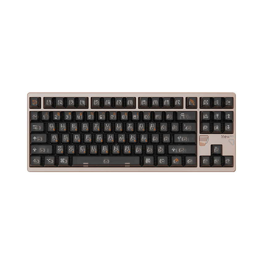 Bàn phím Gaming ATK Hex80 , Switch Owlab Ti - Sandgold