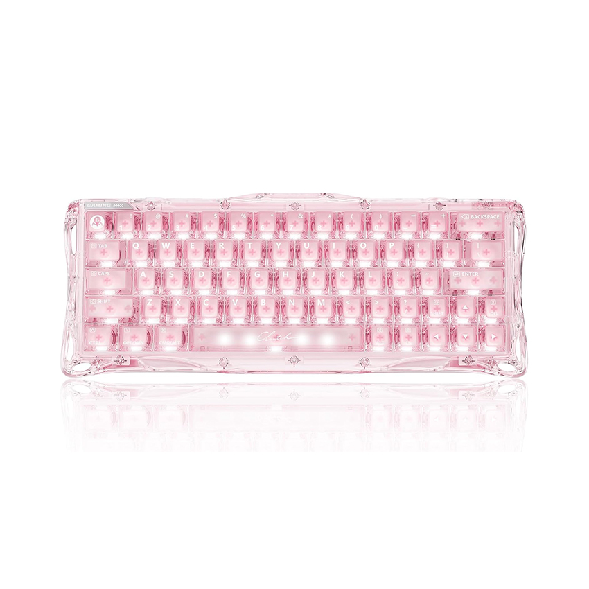 Bàn phím GravaStar Mercury V60 (Crystal Rose) chính hãng