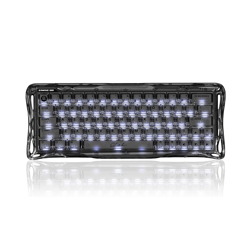 Bàn phím GravaStar Mercury V60 (Onyx Crystal) chính hãng